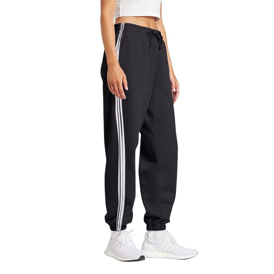 Essentials 3-Stripes French Terry Cuffed pantaloni da donna Adidas | JD5302X